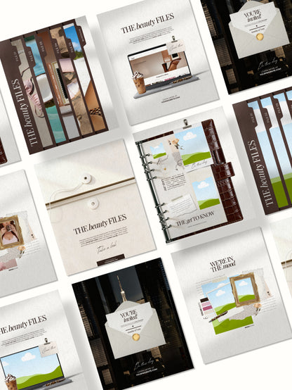 The Editorial Collection Instagram Canva Templates