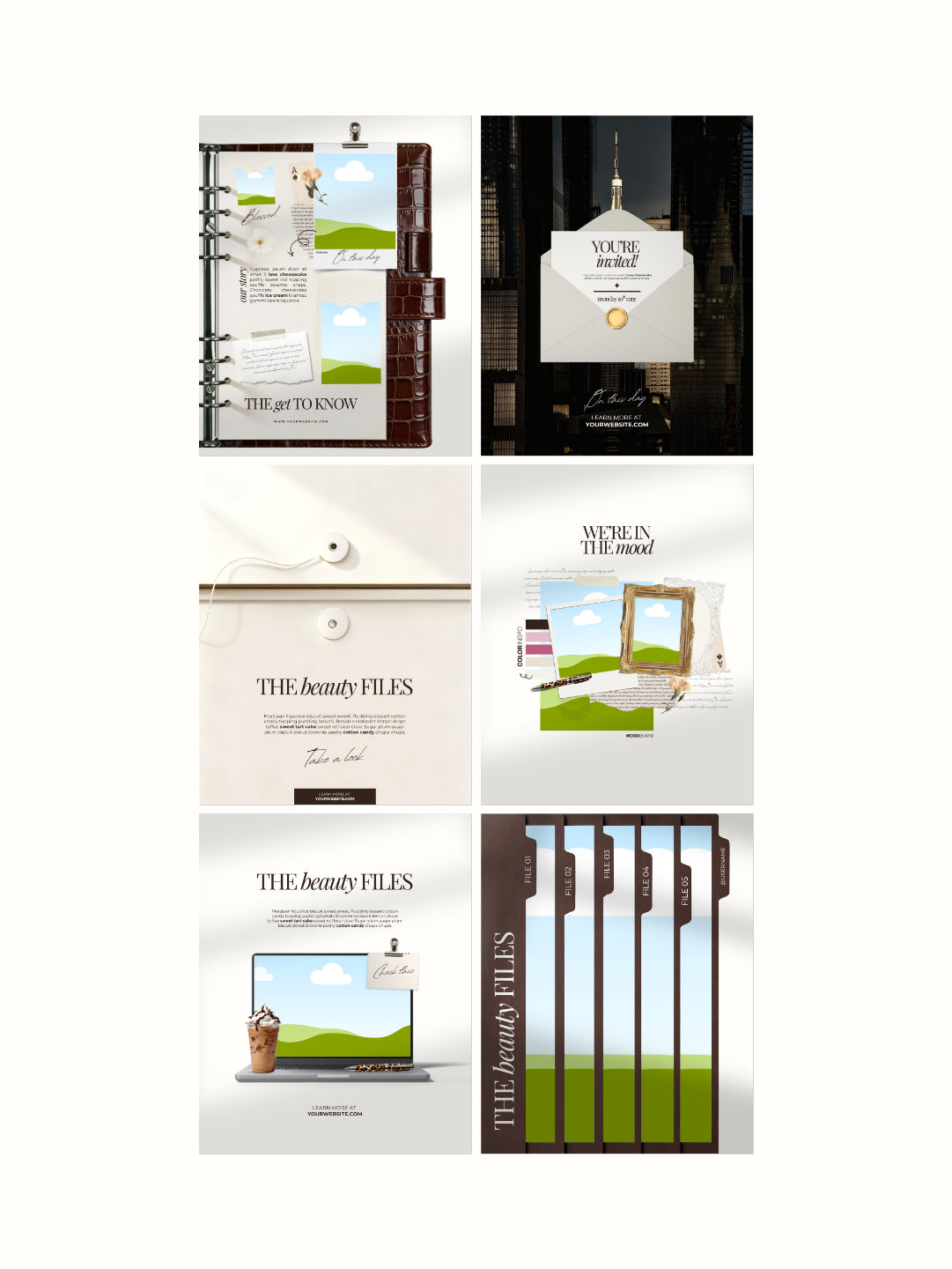 The Editorial Collection Instagram Canva Templates