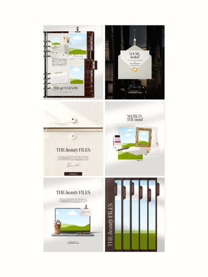 The Editorial Collection Instagram Canva Templates