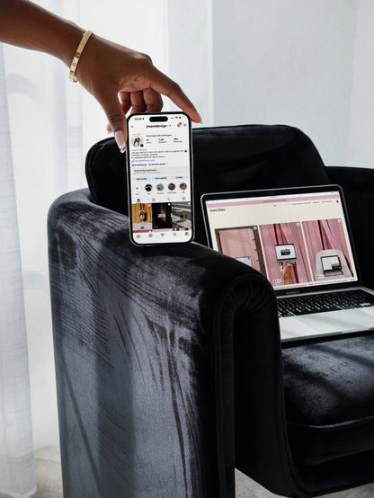 iPhone Laptop Combo Affinity Mockup [noir collection]