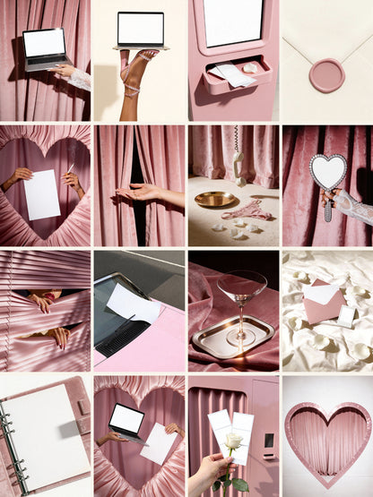 Valentines Scene Kit [pink]