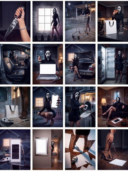 Slasher Girl Scene Kit