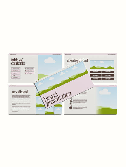 Brand Presentation Deck Canva Template