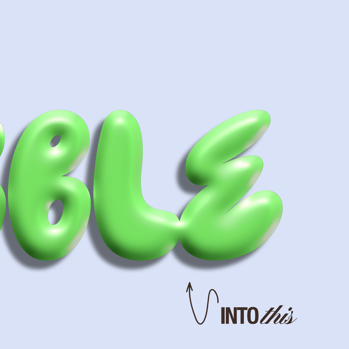 Bubble 3D Affinity Styles