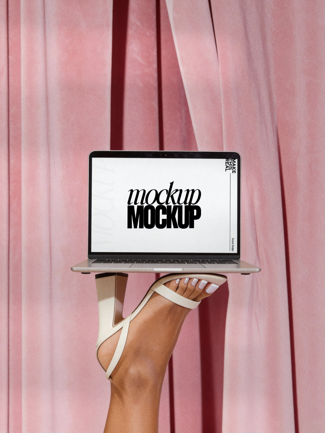 Luxe Laptop & Heels Affinity Mockup [her studio collection]