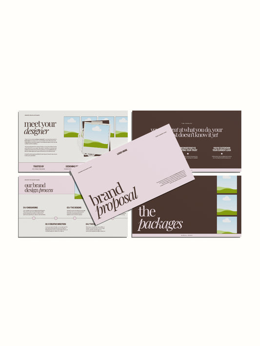 Brand Proposal Deck Canva Template