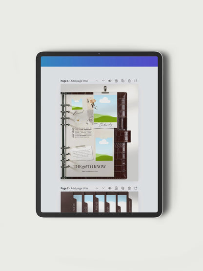 The Editorial Collection Instagram Canva Templates